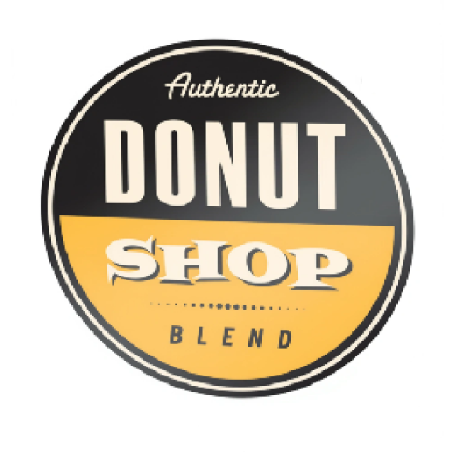 Authentic Donut Shop Blend Logo